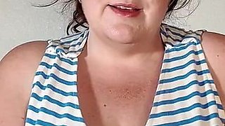 Big Tit BBW Step-mom Prepares You for College