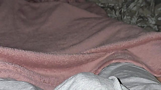 Step mom hand slip under step son underwear handjob his dick