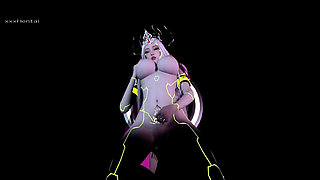 Queen Animated Allure: Big Butt Goddess in 3D - 3D Animation Hentai