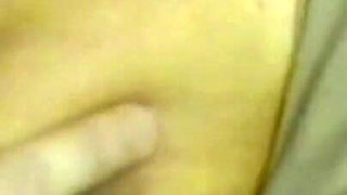 The Busty Old Lady First Gives a Footjob and Then a Nice Blowjob