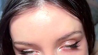 Mexicana blowjob with her big boobs