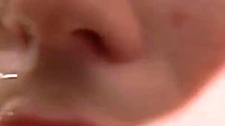 Vicky Blowjob Facial Face Piss