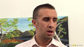 Fuck Me Til I'm Fired With Riley Evans, Keiran Lee, Juelz Ventura - Brazzers
