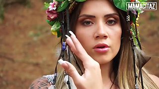 MAMACITAZ - Sara Blonde - Witchy Latina Beauty Gets Her Entrancing Pussy Fucked Raw  Hard