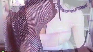 Asian sexy teen in stockings masturbates: Big Tits, Amateur  Babe Porn
