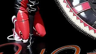 Glass Dildo Solo Play with Zoey Foxx