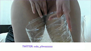 TALK- DRINK PEE- PEE- CLOSE UP- URINE- PEE- TURKISH MILF- TURKISH PORN- TURK REVEAL