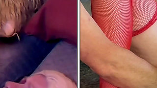 Granny Harley Quinn: Cocksucking, Dildo Playing, Missionary Fucked Slut Villain