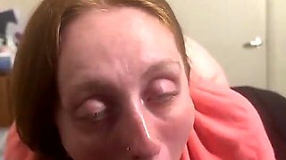 Deepthroat Creampie Live
