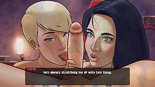 Air hostess gets down and dirty in animated cartoon hentai