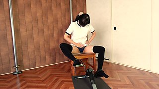 [unexpected Results!?] Dildo Insertion Pedaling Challenge