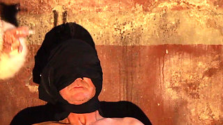 On a Chair with Smoking and Nipple Play