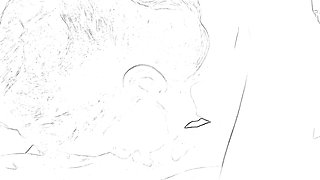 Sperm on Butt. Cumshot