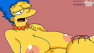THE SIMPSONS HOMER AND MARGE CARTOON PORN VIDEO