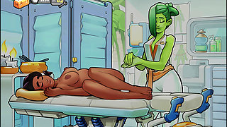 Let's Play - Space Rescue: Code Pink, Lorza make massage for Juli