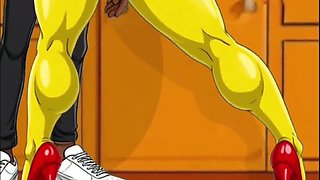 Married Housewife Rough Anal Fuck in Kitchen with Octopussy