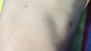 Putting Finger in Girl's Pussy, Took Out Water
