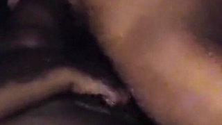 Black BBW Cumming Squirt on Cock and Took Milk in Pussy Without a Condom