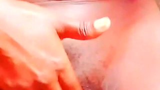 Clitoris Big Clit Rubbing, Slut Masturbating Her Clit