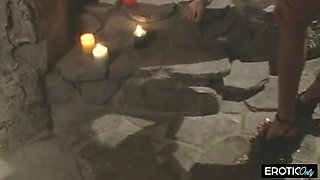 Hot Lumberjack Evan Stone Fucks Petite Bride Taylor Rain Hardcore