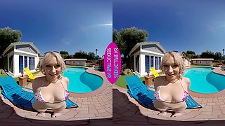 Squirting Babe Dominates Pool Boy & Wants To Fuck Him While Parents Are Away