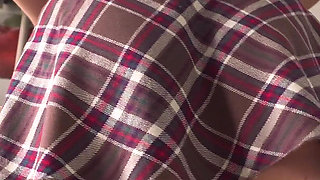 Teen In White Panties Caught On Cam Up Her Skirt