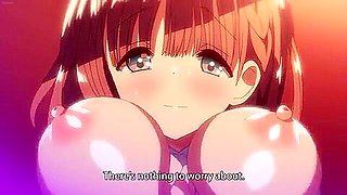 Threesome with my sister, I get sandwiched between two big tits and cum inside them.