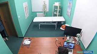 Doctor recognises porn star and prescribes his Big Cock for medicine - faux polyclinic