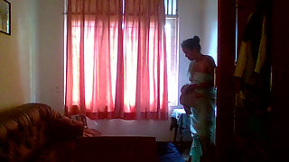 Sri Lankan Maid with Master