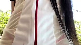 Check out this sexy solo nurse slut