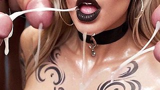 Emma and Jake Sex in Gym. Blonde Curvy Woman with Big Tits, Big Dick, Creampie, Cumshot, Gangbang, Bukkake
