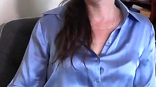 AuntJudysXXX - Sexy MILF Boss Lady Asha Sucks Your Cock at the Office (pov)