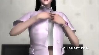 A Nurse comes to collect some of your sperm: Big Tits, Big Ass  Blowjob Porn