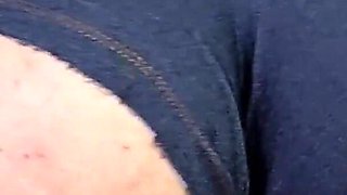 Mega Butt Wife Masturbating and Dressed Like a Bitch