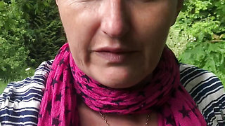 Public titty play with Rachel Wriggler as she walks though woodland caressing and squeezing her gorgeous puffy nippled tits