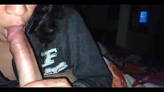 I Stay at a Friend's House and His Comes Into the Room to Suck My Cock