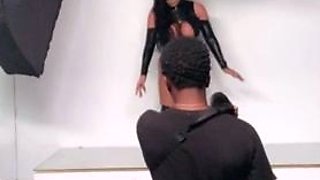 Amateur babe loves to deepthroat during casting