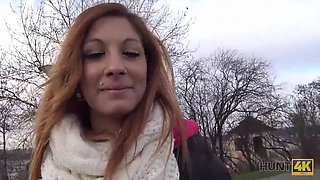 Hunt4k. cuckold cant stop his girlfriend jenifer crimson selling