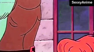 Retro Cartoon Orgy - SexxyAnime Gangbang & Big Cocks