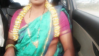 Step Dad Angry Daughter in Law Car Sex Telugu Crazy Dirty Talks. Part -2