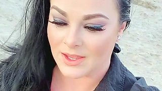 Wild Girl Brunette Solo Masturbation