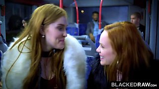 Magic Bus in Budapest makes Hotties Lick Dick!