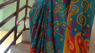 Chennai Cheating Wife Enjoying Doggy Style Fucking In Balcony Steps With House Owner