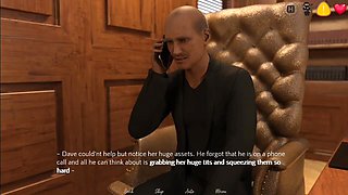 Female Employe Fun with Boss