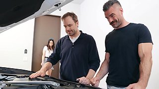 Joy Riding A Cock With Charles Dera, Aria Lee - Brazzers