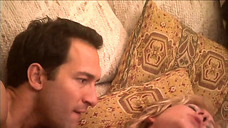 Anal Sex with Blonde Babe Big Tits Julie Night Loving Blowjob