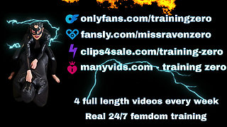 Training Zero Femdom Sex Slave Tease & Denial! Gamer Girl Dildo Fucking Chastity Bondage Real Homemade Amateur Wife MILF Stepmom