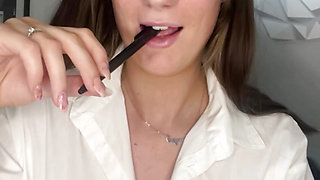 Horny British Nurse is really stressed