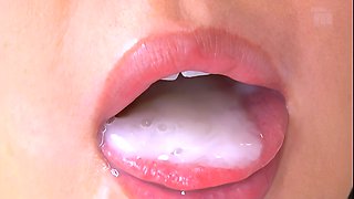 Japanese blowjob cumshot first time Some of