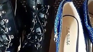 Patent Leather Shoes with Very High Heels, My Passion